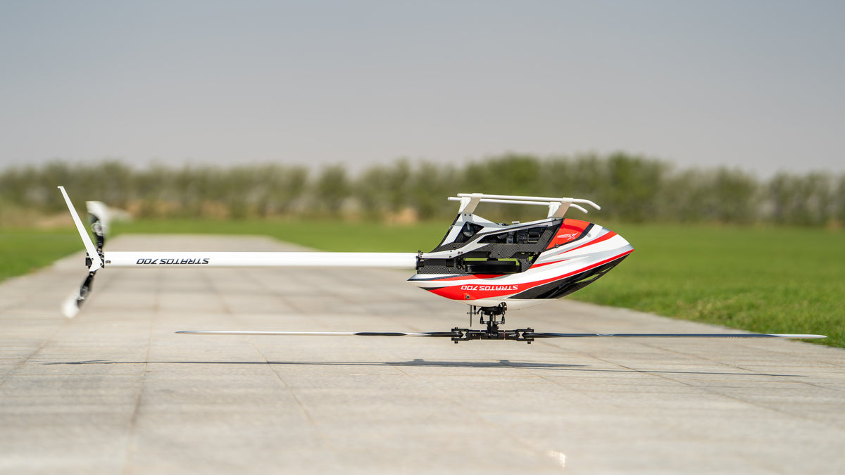 Stratos 700 Kit with Azure Power 700 Pro main blades + 105 Pro tail blades