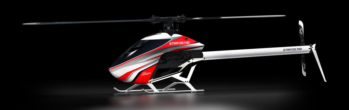 Stratos 700  Kit with Azure Power 700 Pro main blades + 105 Pro tail blades