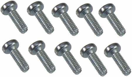 0040 2 x 6mm Slotted Machine Screw - Pack of 10
