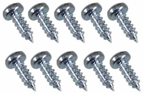 0025 2.2 x 6.5mmPhillips Tapping Screw - Pack of 10