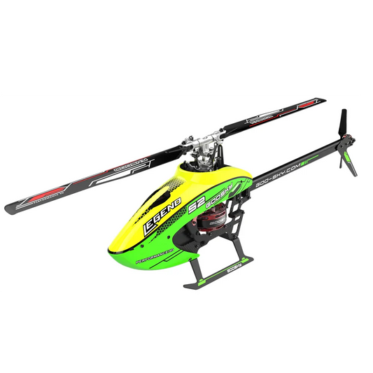 Goosky Legend S2 Helicopter Standard Kit (BNF) - Green/Yellow